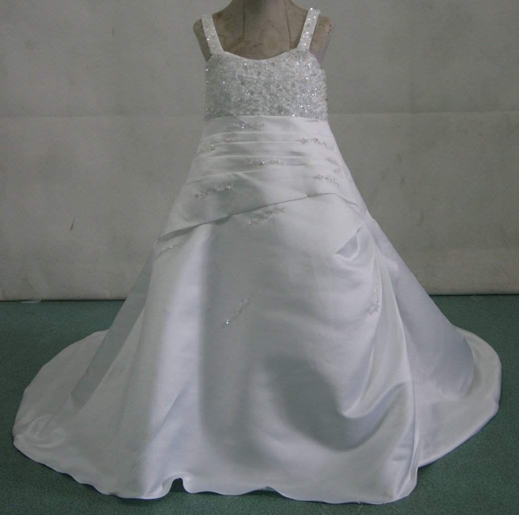 sequin miniature bridal gown